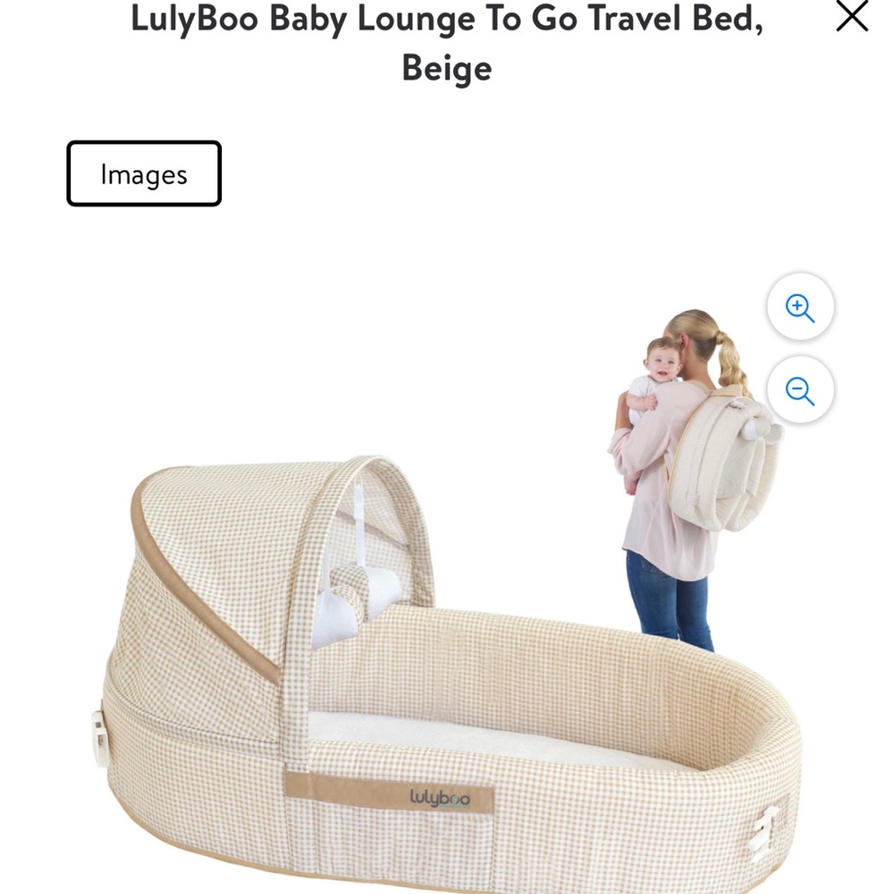 Lulyboo Portable Baby Lounge and Travel Nest